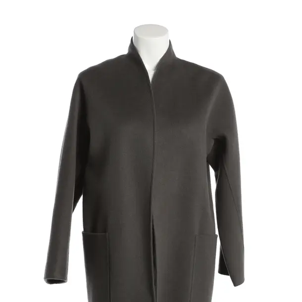 Cappotto mezza stagione, in Grigio scuro, Lana, FFC