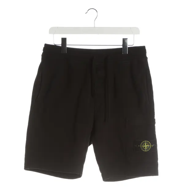 Shorts, in Schwarz, Baumwolle, Stone Island