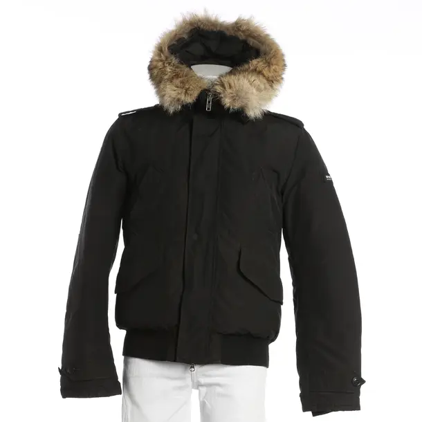 Winter Jacket, in Black, Polyamide, Woolrich