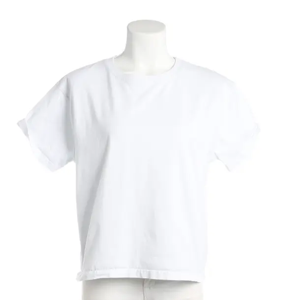 Shirt, in White, Cotton, American Vintage