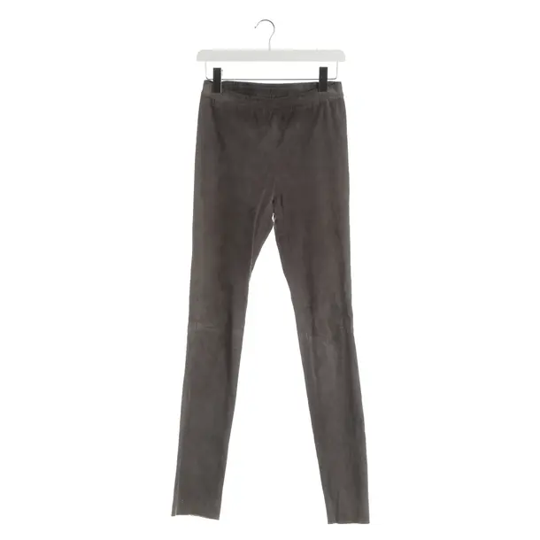 Pants, in Gray, Leather, Iris von Arnim