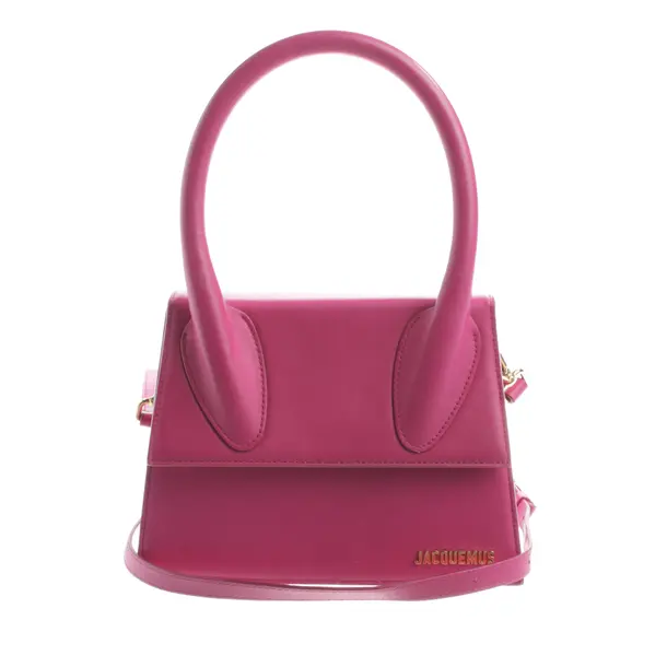 Handbag, in Pink, Leather, Jacquemus