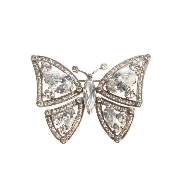 Brooch, in Silver, 925 Sterling Silver, Thomas Sabo