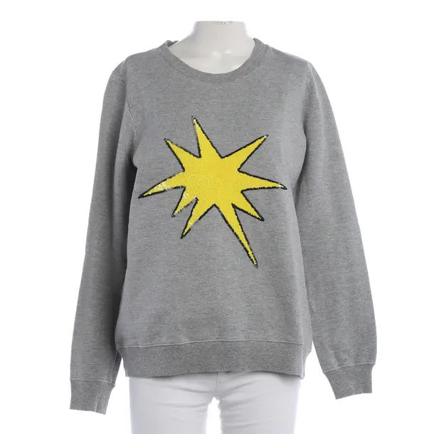 Sweatshirt, in Hellgrau, Baumwolle, Markus Lupfer