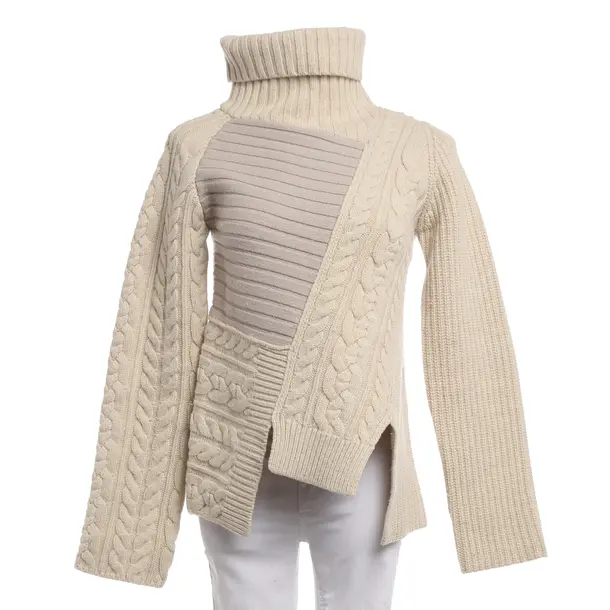 Wool Jumper, in Cream, Wool, Joseph