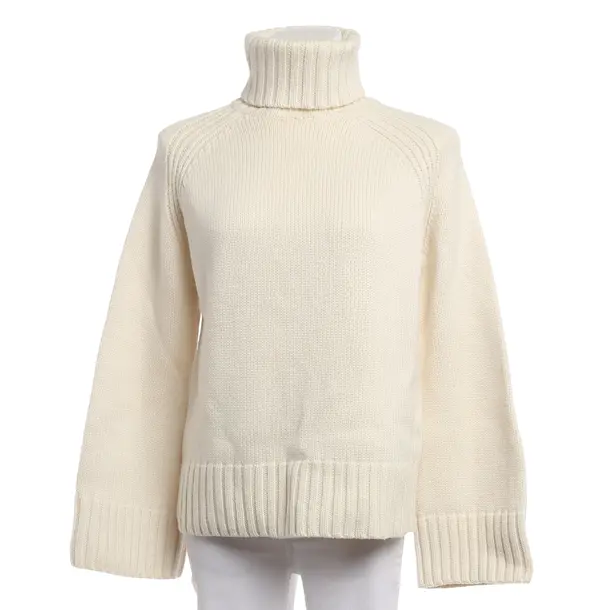Wool Jumper, in Cream, Wool, Joseph