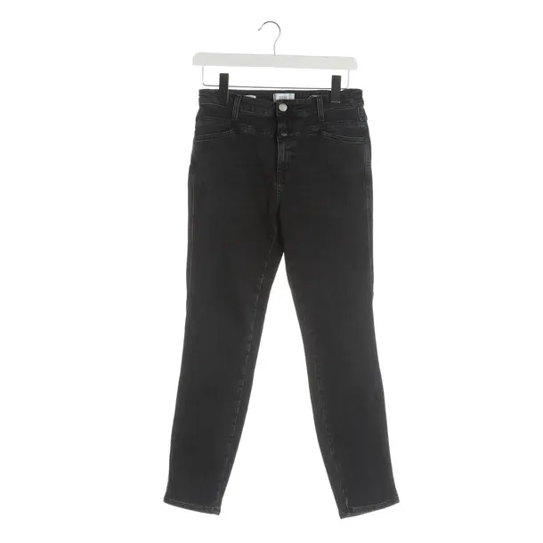Jeans Slim Fit, in Dunkelgrau, Baumwolle, Closed