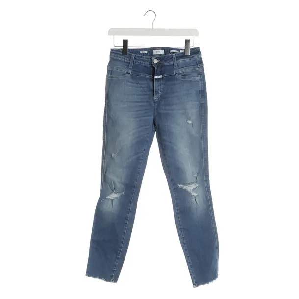 Jeans Slim Fit, in Blau, Baumwolle, Closed