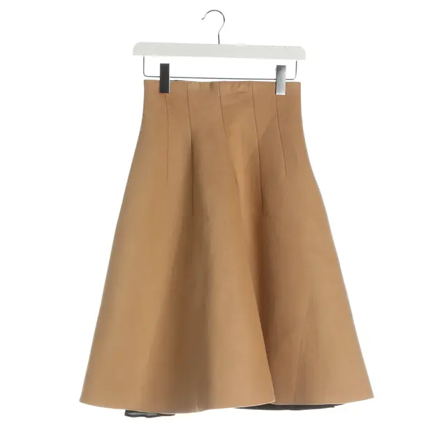Skirt, in Light Brown, Wool, Dorothee Schumacher