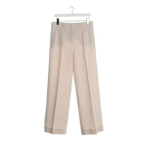 Pants, in Cream, Wool, Max Mara
