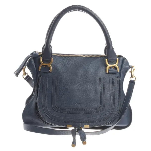 Handbag, in Blue, Leather, Chloé