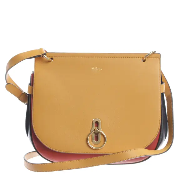 Shoulder Bag, in Light Brown, Leather, Mulberry
