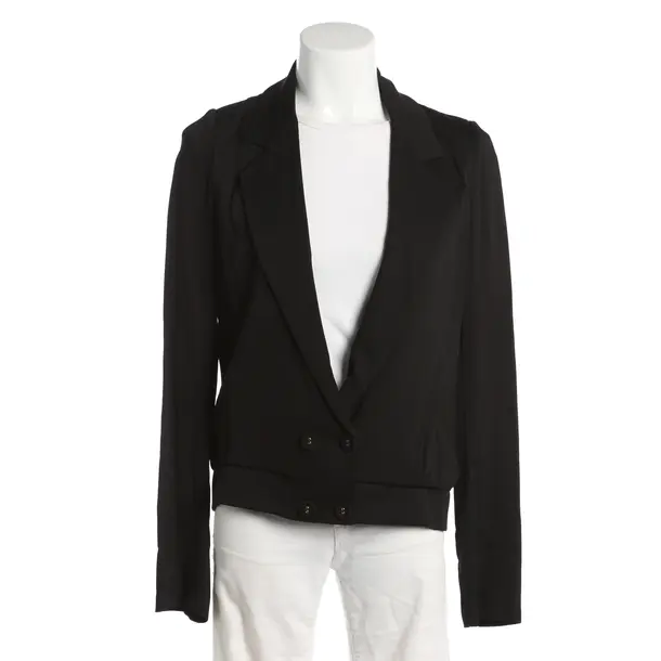 Blazer, in Black, Viscose, Patrizia Pepe