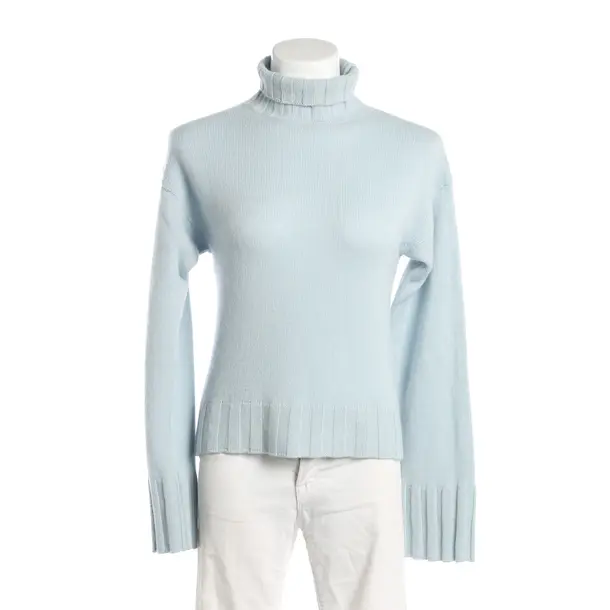 Jumper, in Light Blue, Wool, Jardin des Orangers