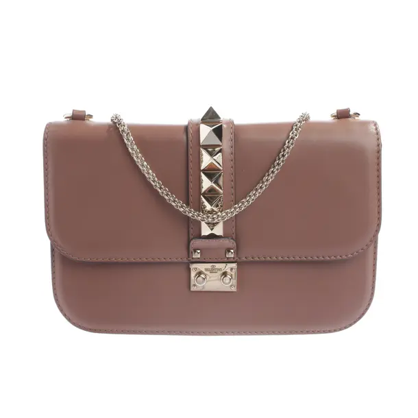 Schultertasche, in Braun, Leder, Valentino