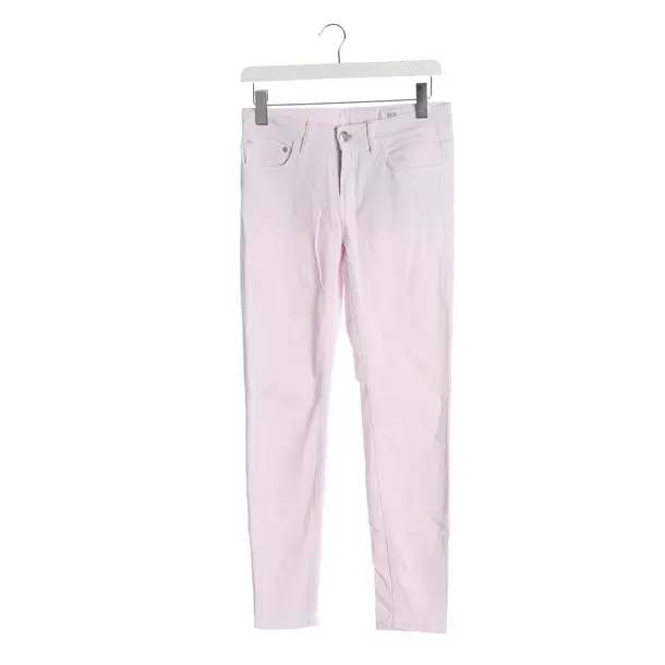 Straight Fit Jeans, in Light Pink, Cotton, Closed