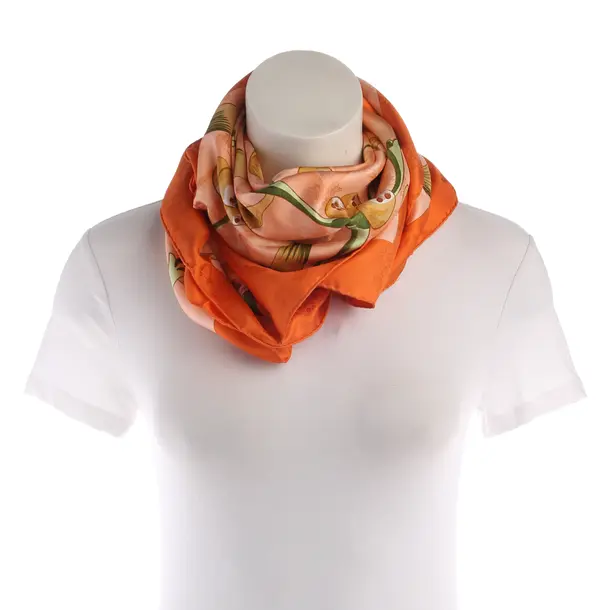 Shawl, in Multicolored, Silk, Hermès