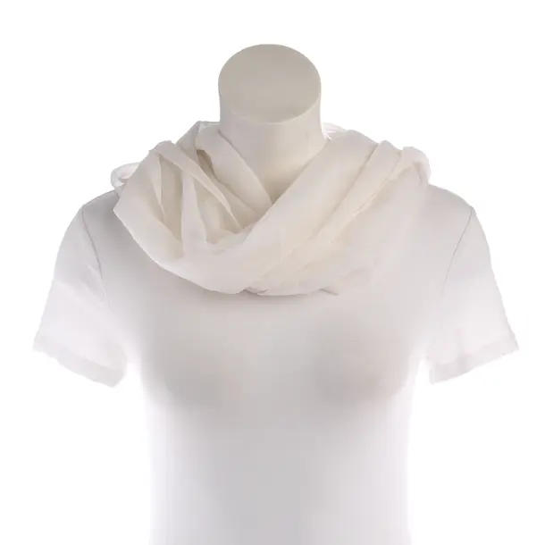 Tuch, in Beige, Seide, Roeckl