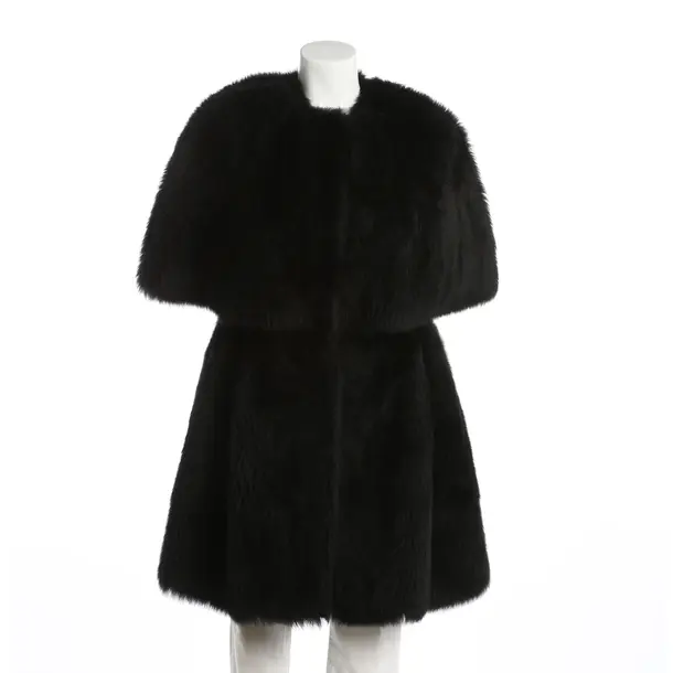 Cappotto di pelliccia, in Nero, Pelliccia, Giorgio Armani