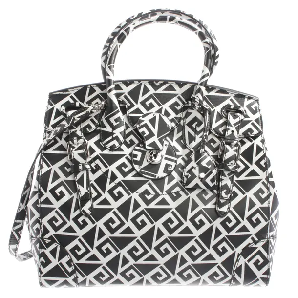 Handbag, in Black, Leather, Ralph Lauren Purple Label