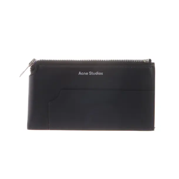 Wallet, in Black, Leather, Acne Studios
