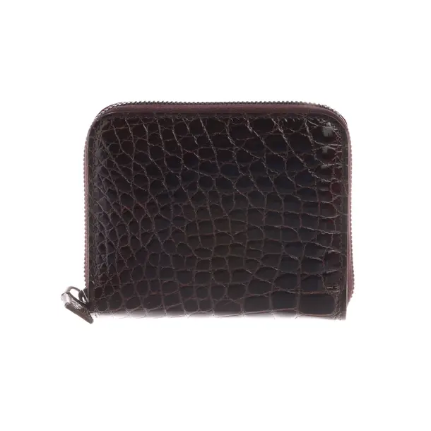 Wallet, in Dark Brown, Leather, Giorgio Armani
