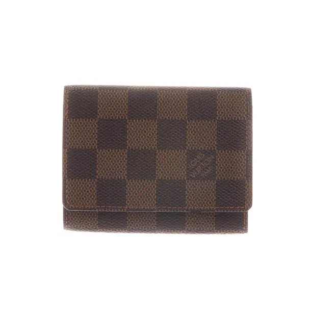 Wallet, in Brown, Leather, Louis Vuitton