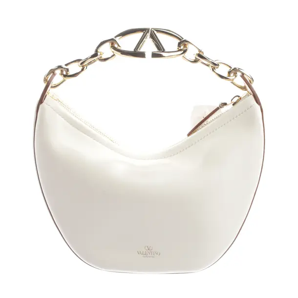 Handtasche, in Beige, Leder, Valentino