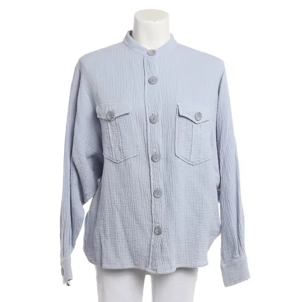 Blouse, in Light Blue, Cotton, SoSue
