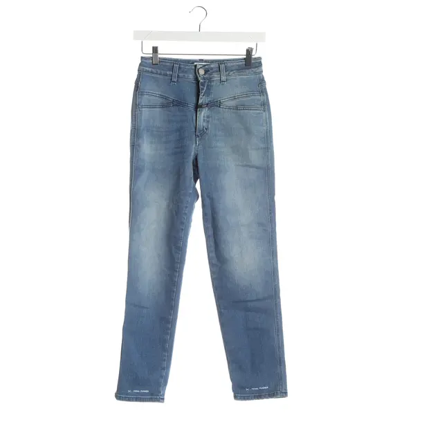 Straight Fit Jeans, in Blue, Cotton, Closed