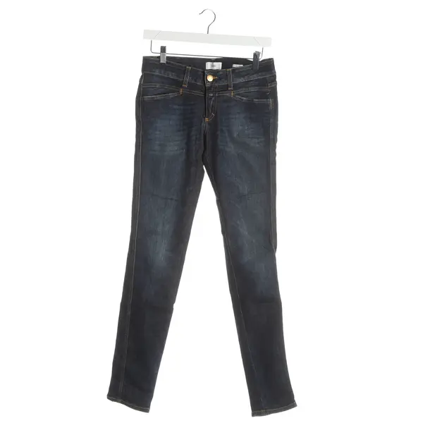 Slim Fit Jeans, in Navy, Cotton, Closed