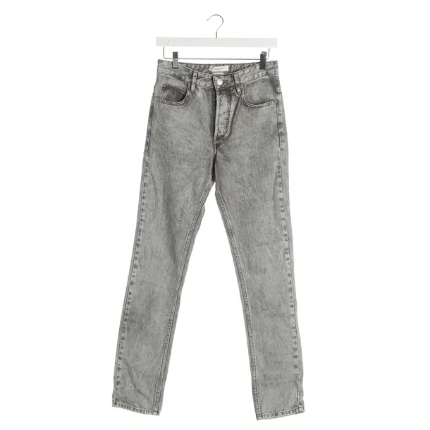 Jeans Slim Fit, in Grau, Baumwolle, Isabel Marant Étoile