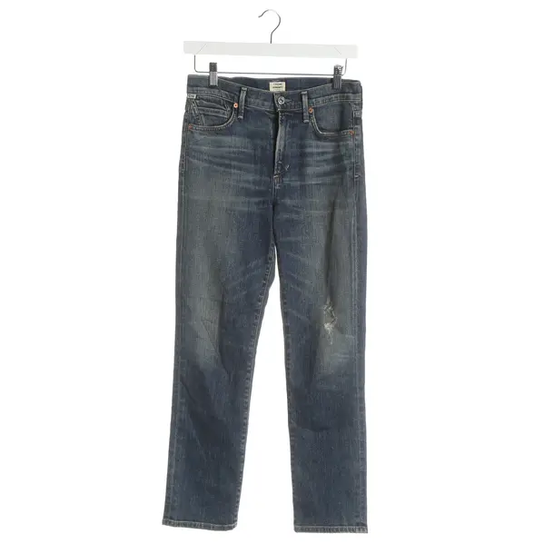 Straight Fit Jeans, in Blue, Cotton, Citizens of Humanity