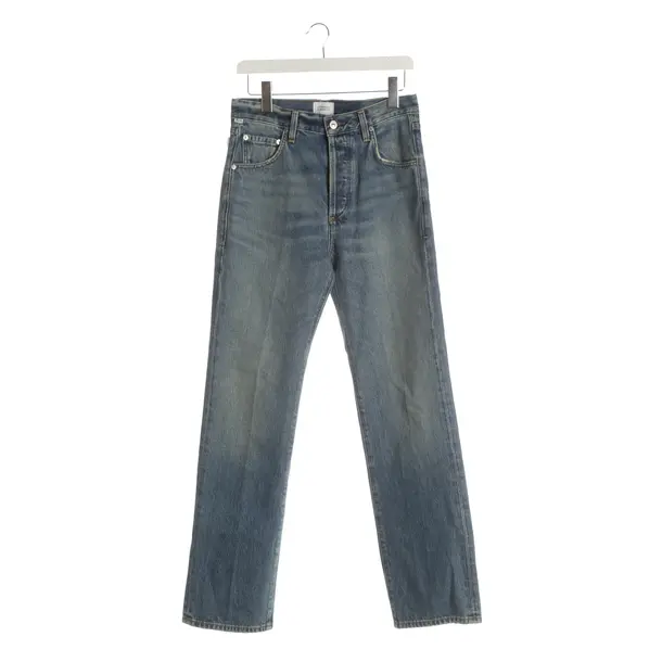 Straight Fit Jeans, in Blue, Cotton, Citizens of Humanity