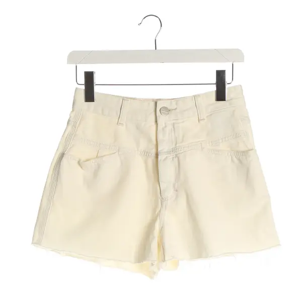 Shorts, in Cream, Baumwolle, Closed