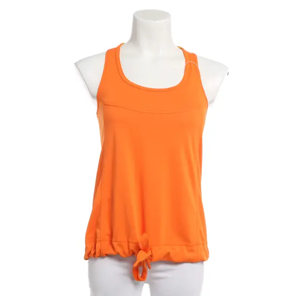 Top, in Dark Orange, Polyester, Adidas by Stella McCartney