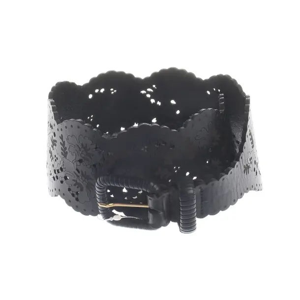 Gürtel, in Dunkelbraun, Leder, Wolford