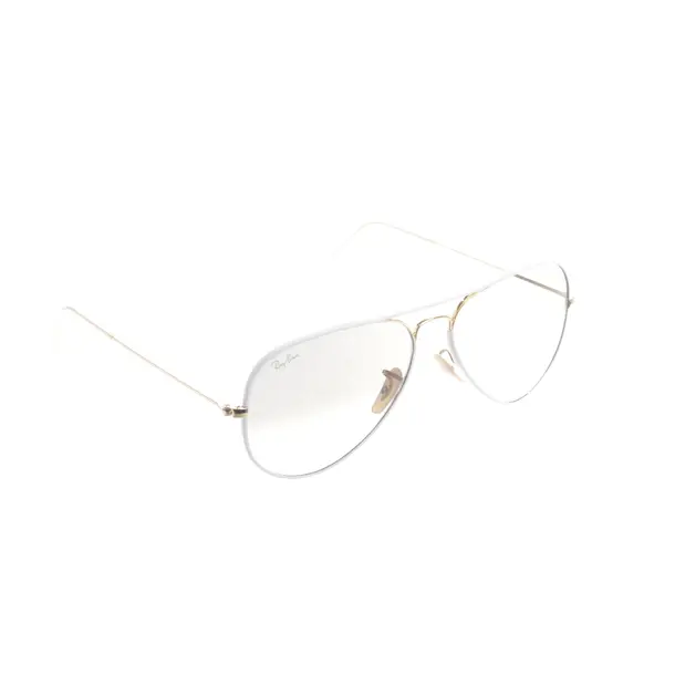 Sunglasses, in White, Synthetic / Metal, Ray Ban