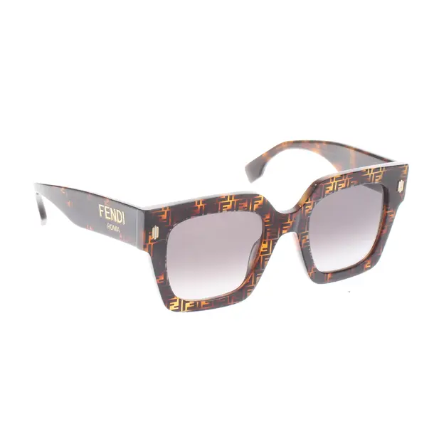 Sonnenbrille, in Braun, Kunststoff, Fendi