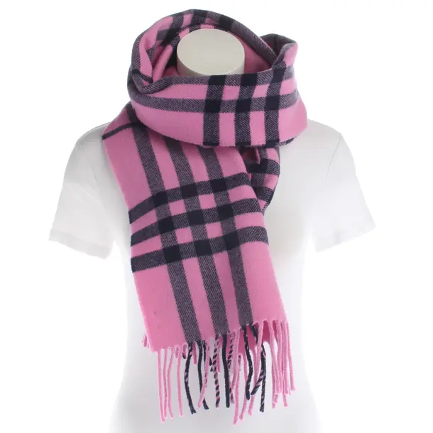 Schal, in Hellrosa, Wolle, Burberry