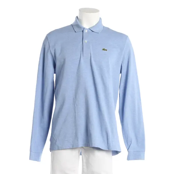 Longsleeve, in Hellblau, Baumwolle, Lacoste
