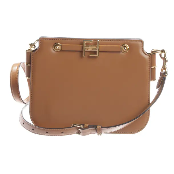 Borsa a cinture a tracolla, in Marrone chiaro, Pelle, Fendi