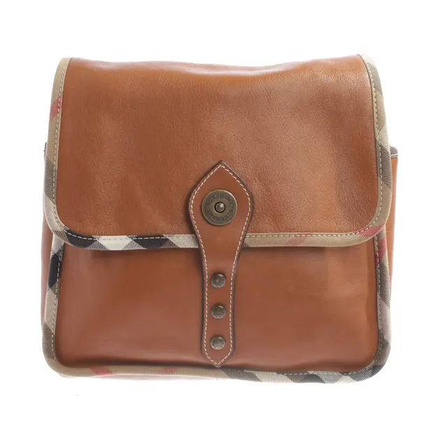 Rucksack, in Hellbraun, Leder, Burberry London