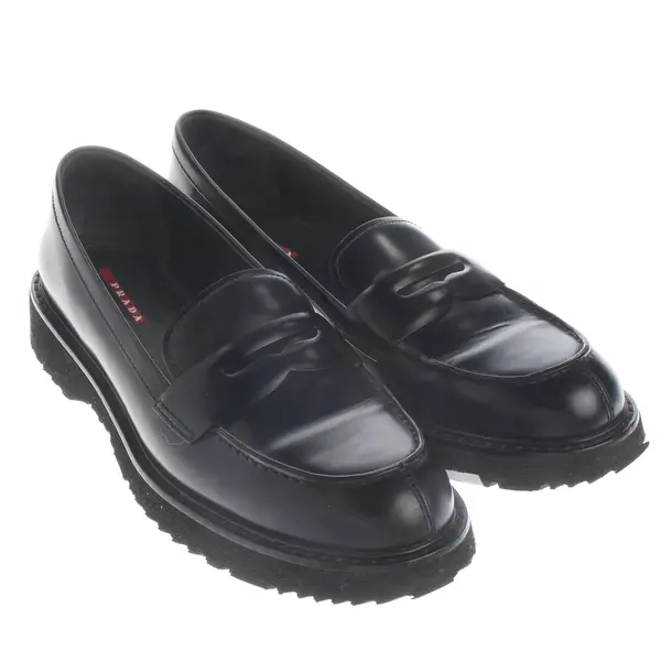 Loafers, in Schwarz, Prada Linea Rossa