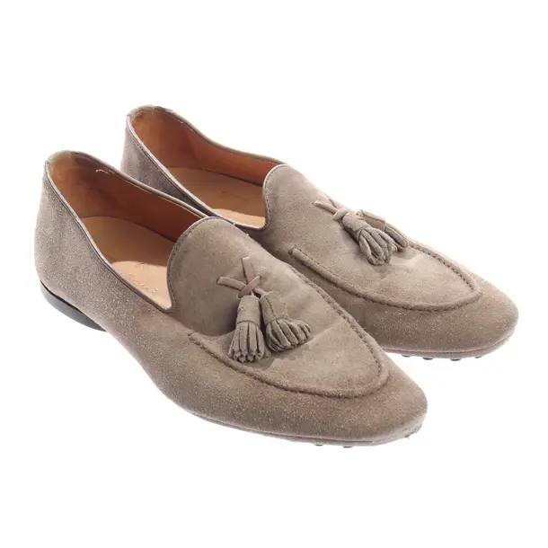 Loafers, in Grau, Santoni