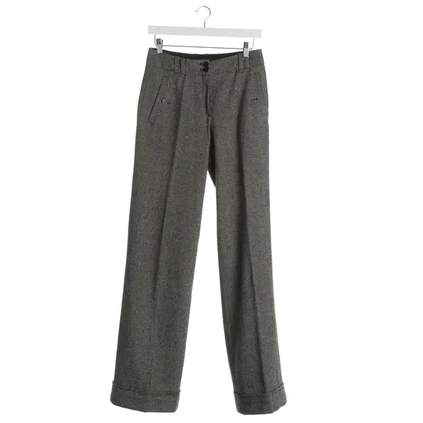 Pants, in Gray, Wool, Marc Cain