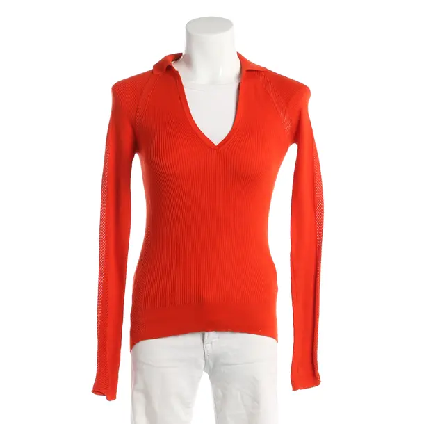 Pullover, in Rot, Baumwolle, Céline