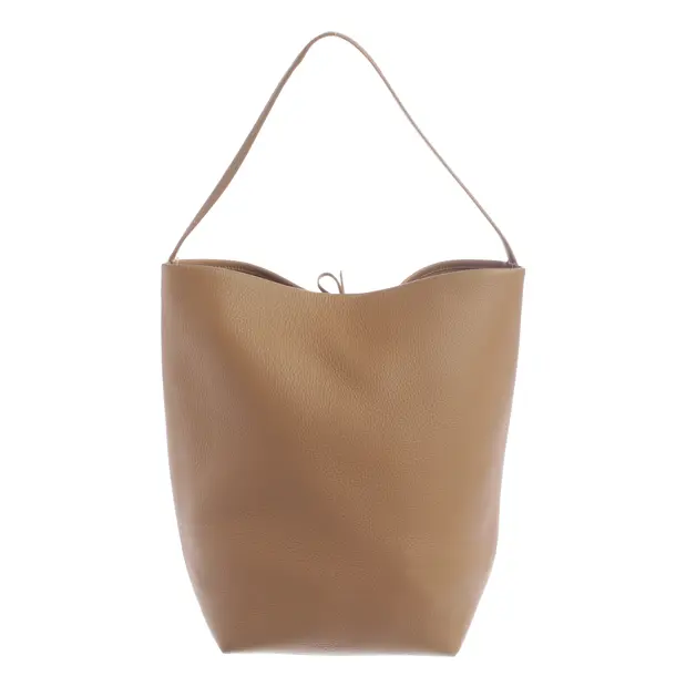 Shopper, in Hellbraun, Leder, The Row