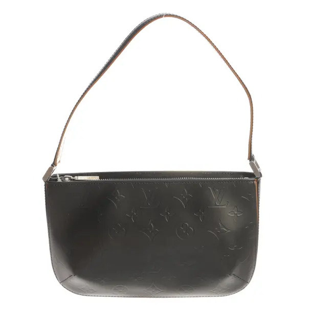 Schultertasche, in Grau, Canvas, Louis Vuitton