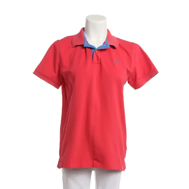 Poloshirt, in Rot, Baumwolle, Gant